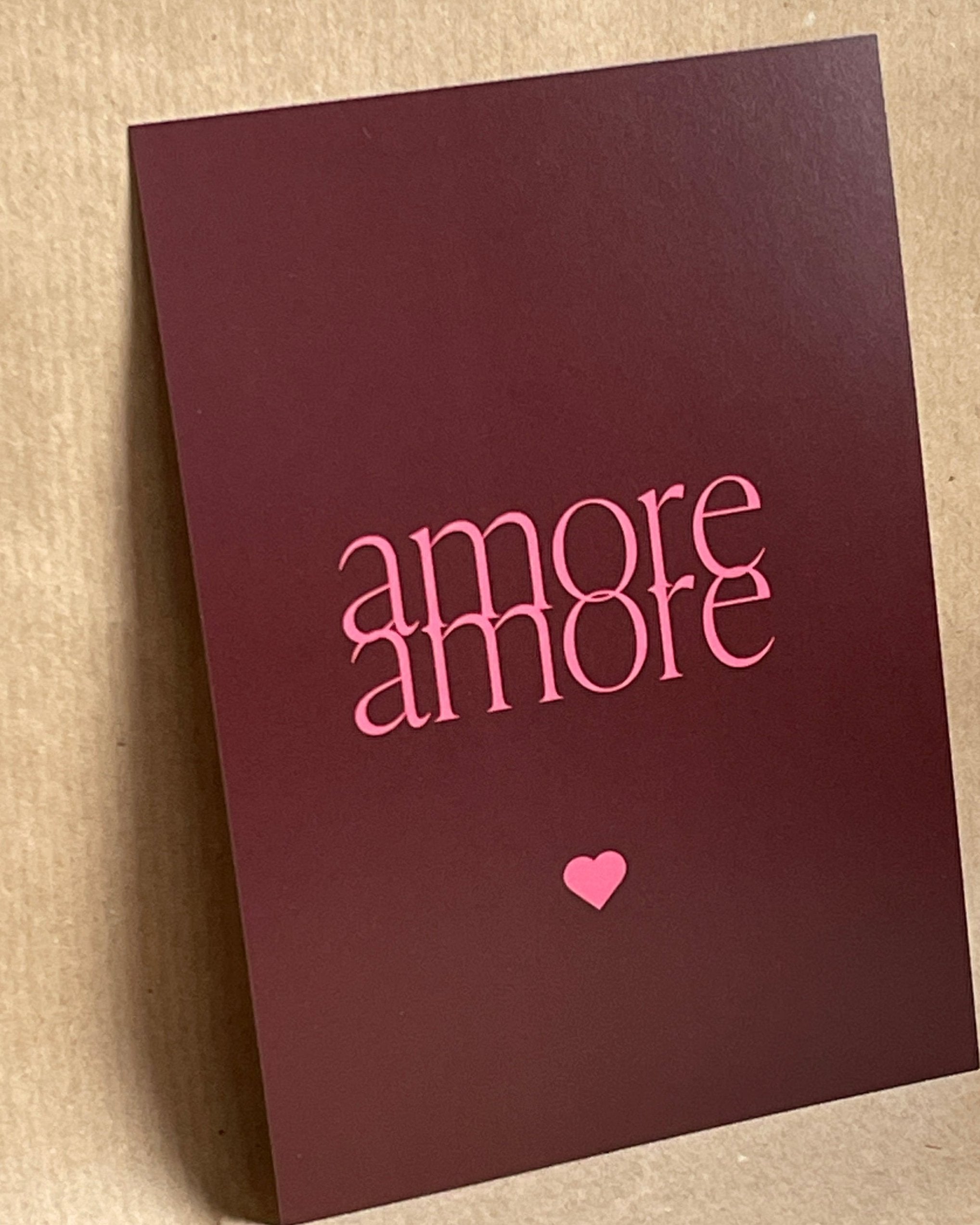 postkarte-amore-amore-burgundy-kathis-papeterie- valentinstag karte gutschein