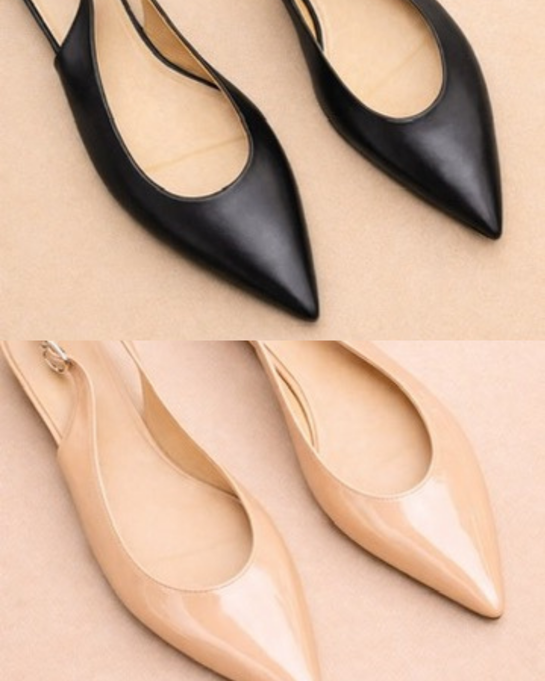 Slingback Ballerinas große Größen Damen 42–46