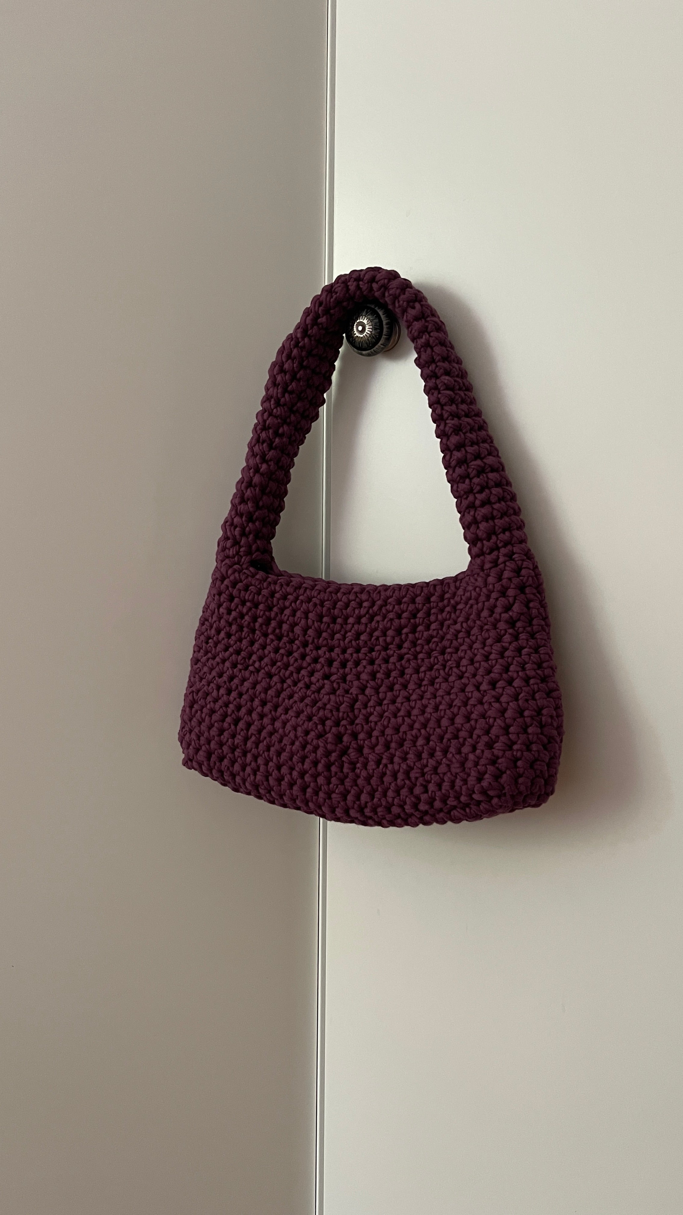 Häckeltasche Crochet Bag in lila