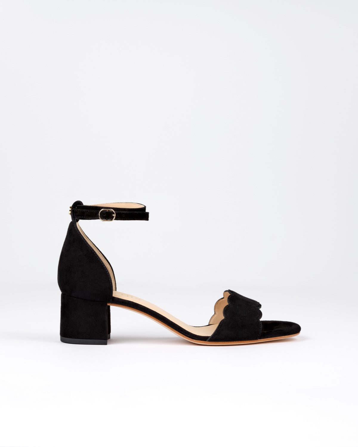 Schwarze Sandaletten für Damen in Übergröße von Kathis shoes
