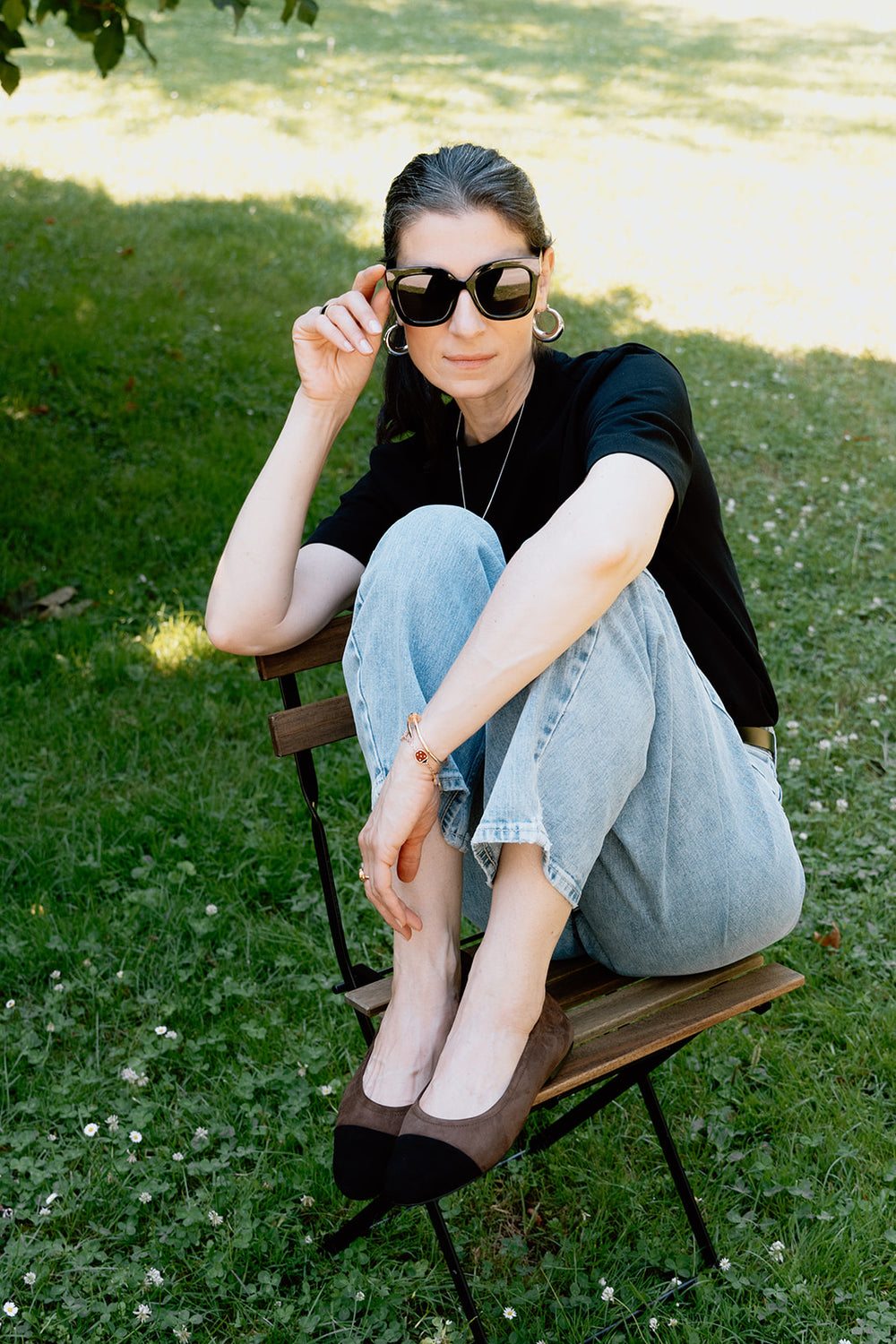 Braune No.05 Ballerinas aus Leder als zeitloser Sommerlook für Damen